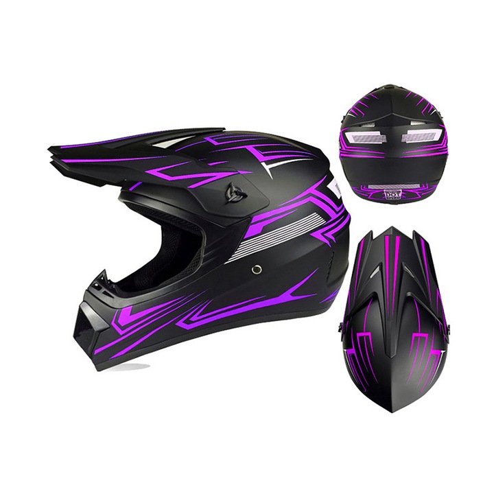 Casca off-road, Amber Phantom, S [52-55] CM, pentru plaja/munte/go-kart