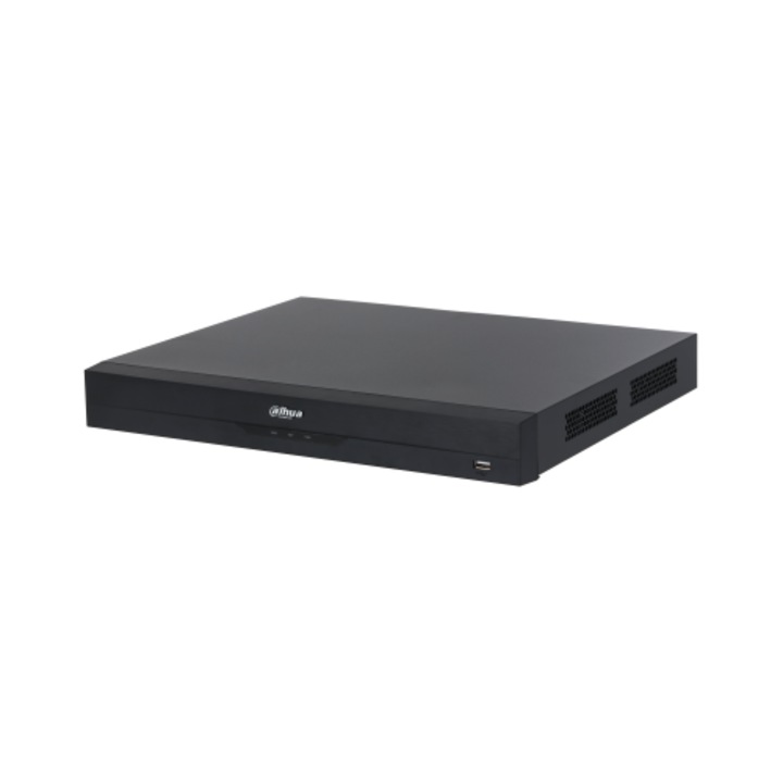 Dahua DVR, 32 csatornás, akár 64 IP csatorna, Penta-brid, WizSense AI, 2 HDD, koaxiális audió, XVR5232AN-4KL-I3/T