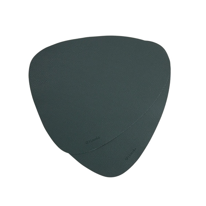 Masute de masa set 2 bucati, HOMLA, 38 cm, verde, PVC