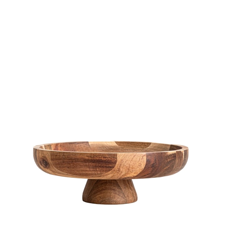 Bol HOMLA, 30,5x11 cm, pentru prajituri si fructe, forma rotunda