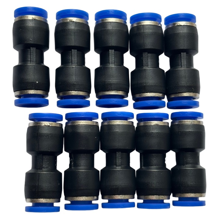 10 db PU-6 Generic tartós Y pneumatikus csatlakozó készlet