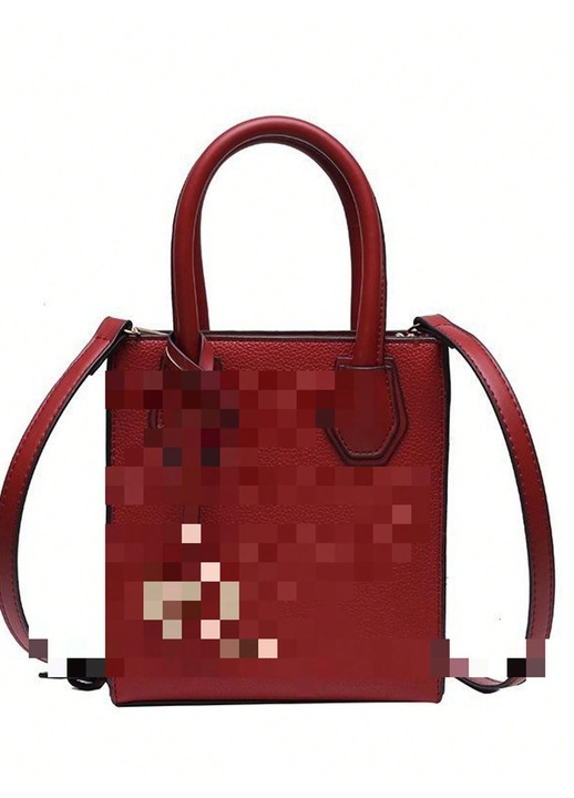 Geanta de umar retro versatila pentru femei, rosie