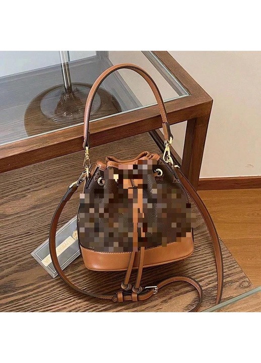 Női táska Lucky Bag Bucket Bag Boston, multifunkcionális, fekete színű, méretei 30x25cm
