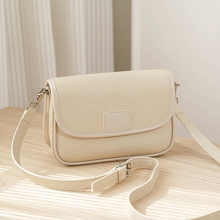Fehér női crossbody táska