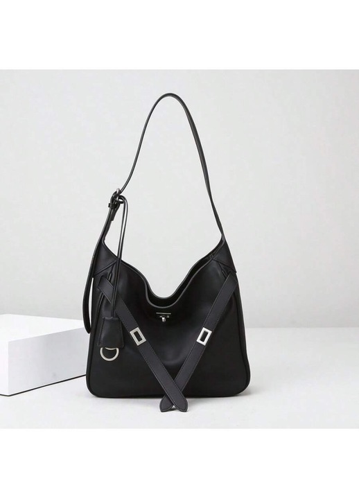 Női crossbody táska, fekete