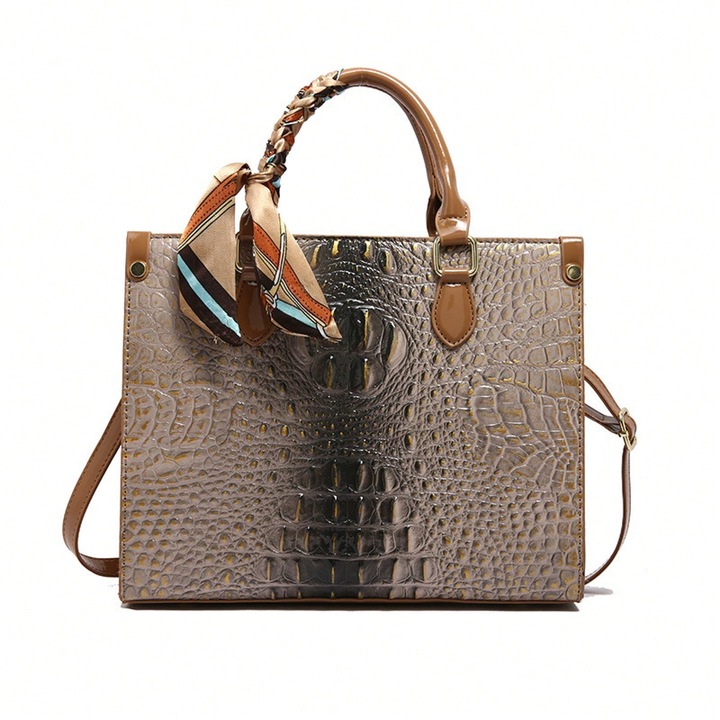 Női khaki tote táska