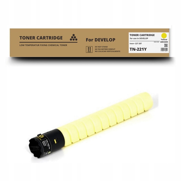 Toner TN-221Y A8K32D0 pentru imprimante Develop, galben, 20000 pagini, 1 buc.