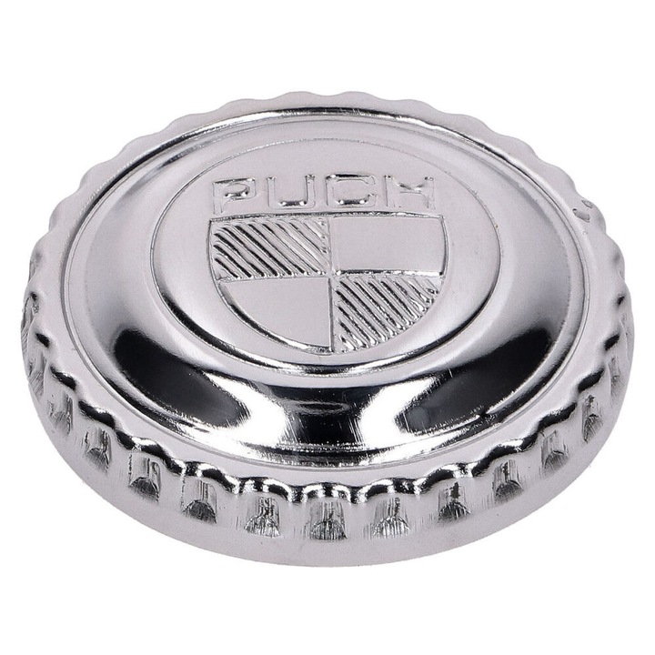 Capac rezervor 40mm cu logo Puch în relief pentru mopede și scutere