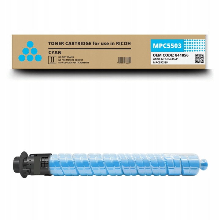 Toner lézer nyomtatókhoz, Multibox, MPC5503, cián, 22500 oldal, 1 tubus