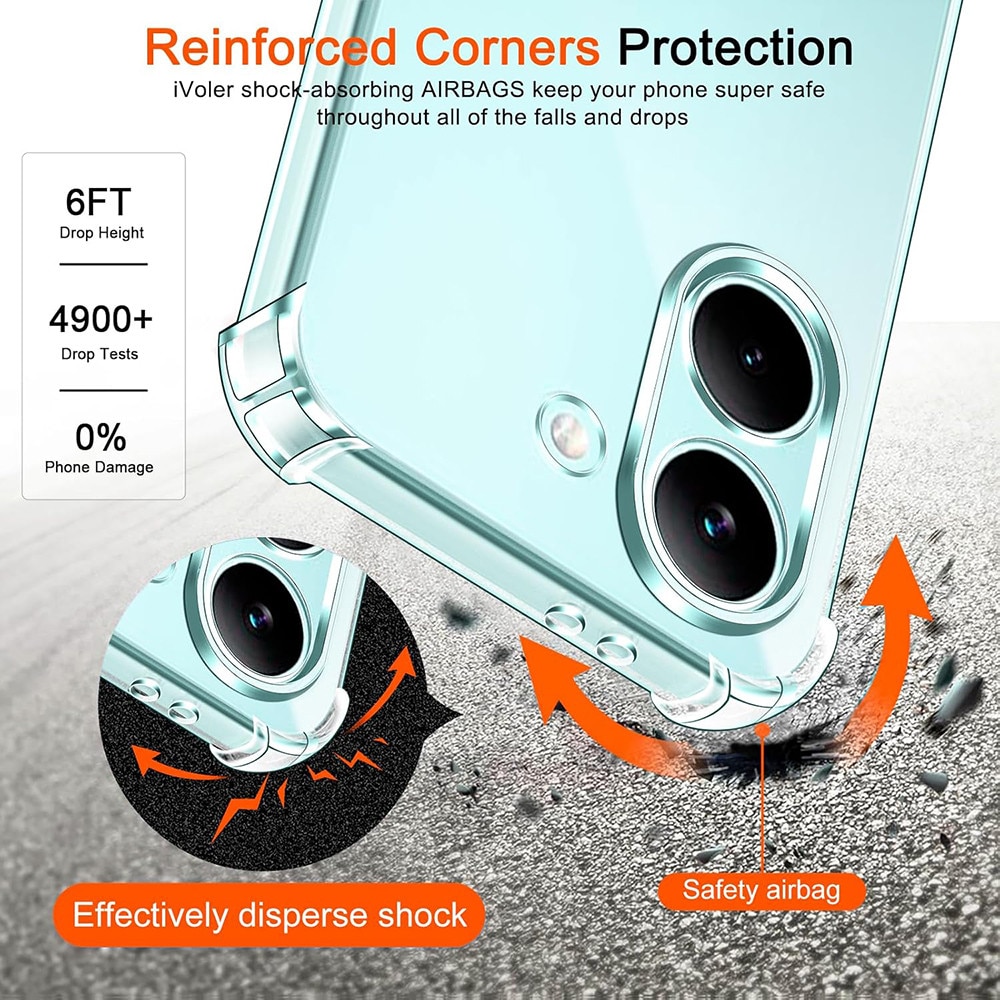 Husa pentru Xiaomi Poco X8 Pro - Techsuit Shockproof Clear Silicone - Clear