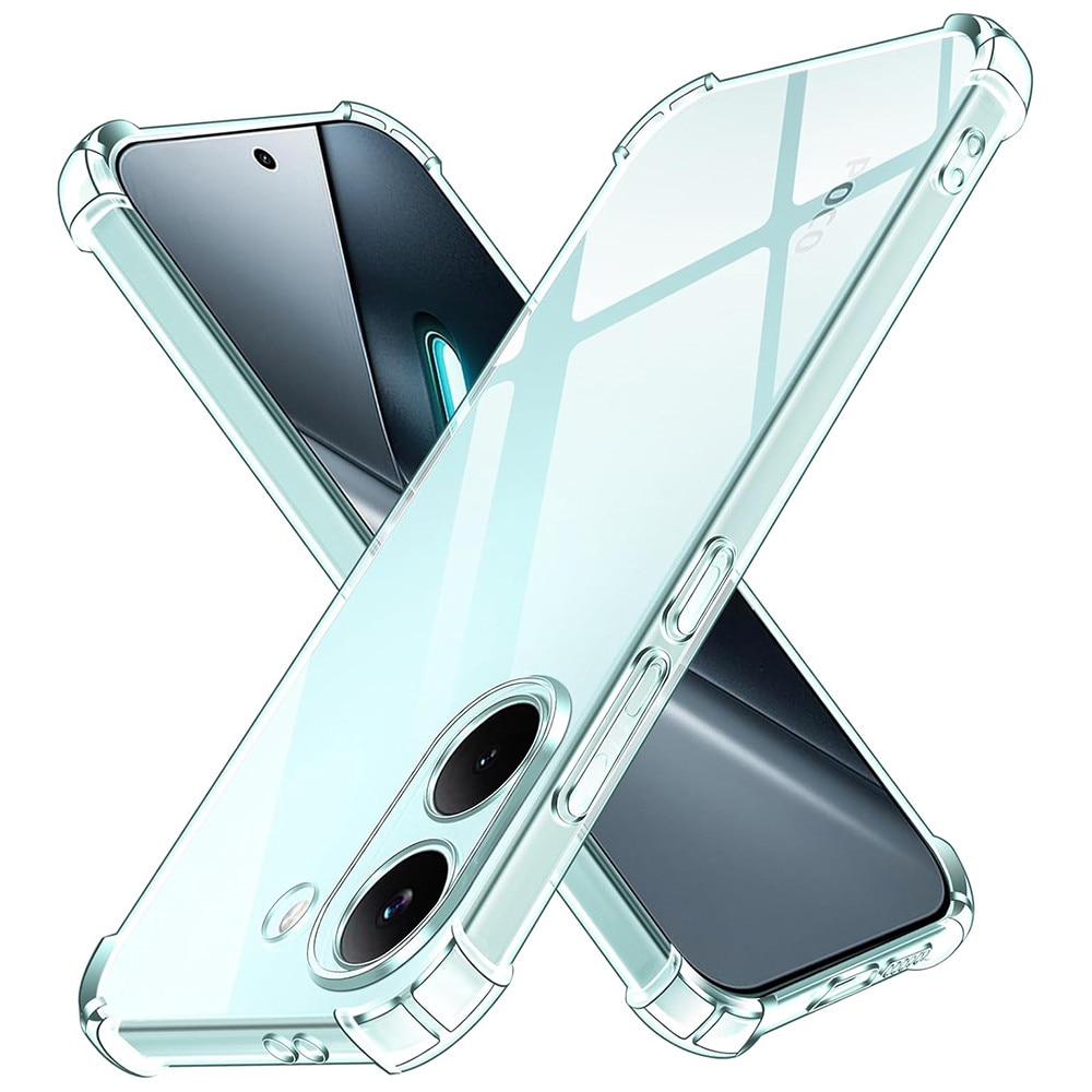 Husa pentru Xiaomi Poco X8 Pro - Techsuit Shockproof Clear Silicone - Clear