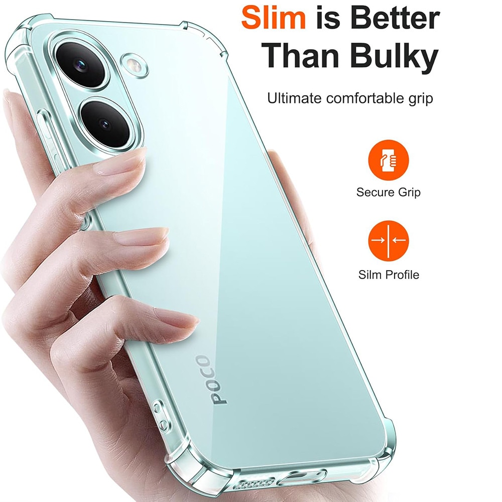 Husa pentru Xiaomi Poco X8 Pro - Techsuit Shockproof Clear Silicone - Clear