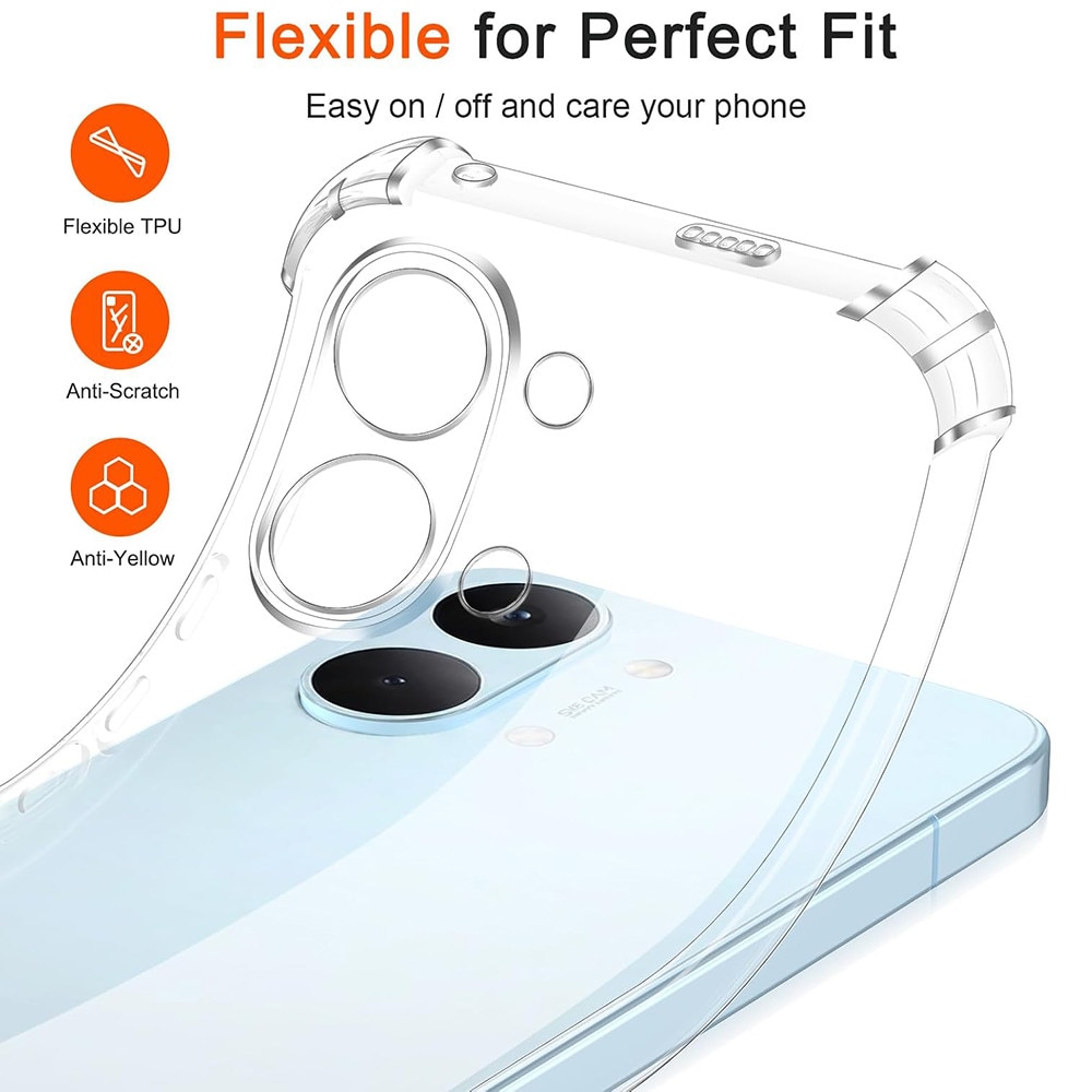 Carcasa de protectie pentru Xiaomi Poco X8 Pro Max, transparenta