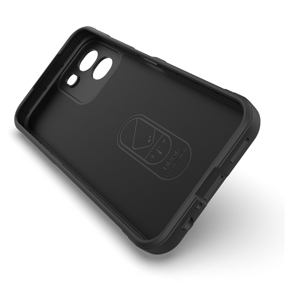 Husa antisoc pentru Oppo A6 4G, Magic Shield, Black
