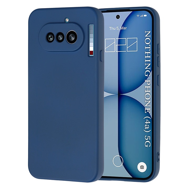 Carcasa de protectie pentru Nothing Phone (4a), bleumarin
