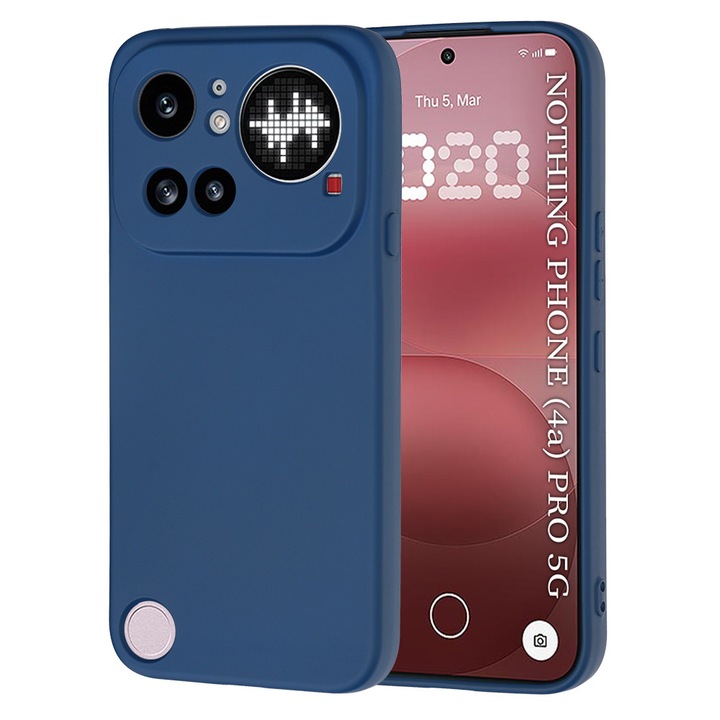 Carcasa de protectie pentru Nothing Phone (4a) Pro, bleumarin
