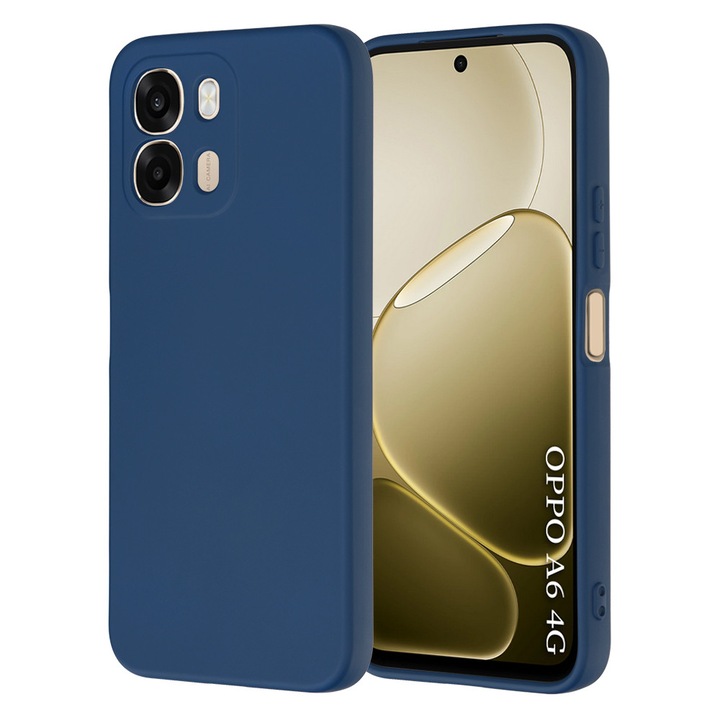 Carcasa de protectie pentru Oppo A6 4G, bleumarin