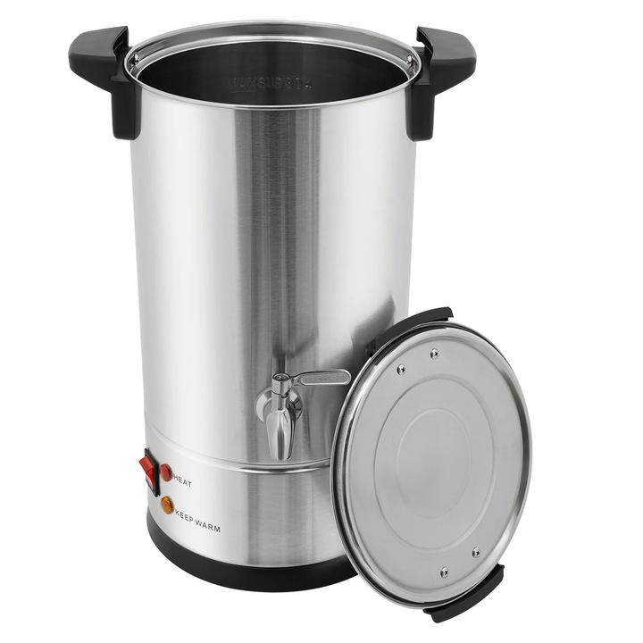 Topitor ceara, 10 L, otel inoxidabil, argintiu, temperatura reglabila 30-110C, 1800 W