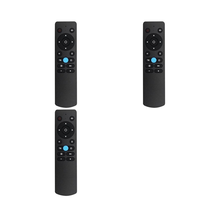 Set de 3 telecomenzi AN1603, negru, pentru televizoare LCD Dexp, Asano, Skyline, Leff, Hi, BBK, Harper, Dofflervityas, Starwind, Digma