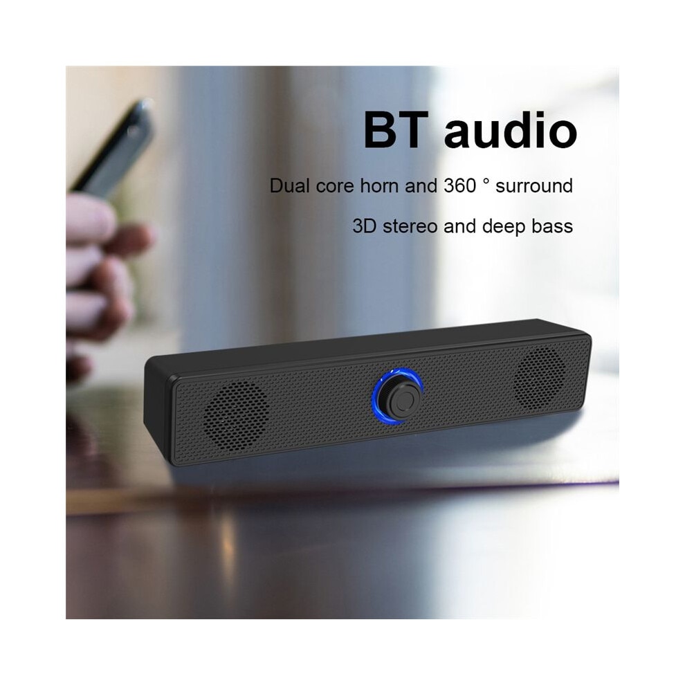 Soundbar 5.0, subwoofer, 3D Surround, negru, 316x65x59mm