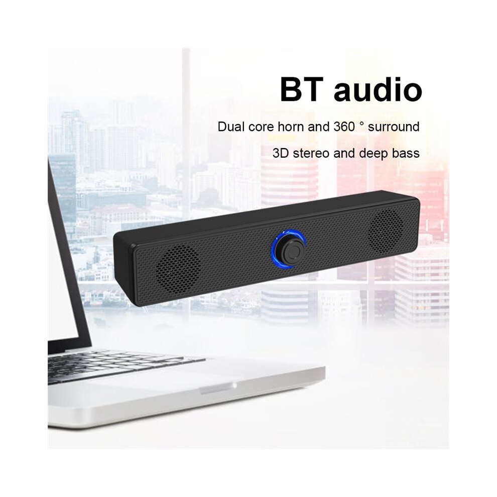Soundbar 5.0, subwoofer, 3D Surround, negru, 316x65x59mm