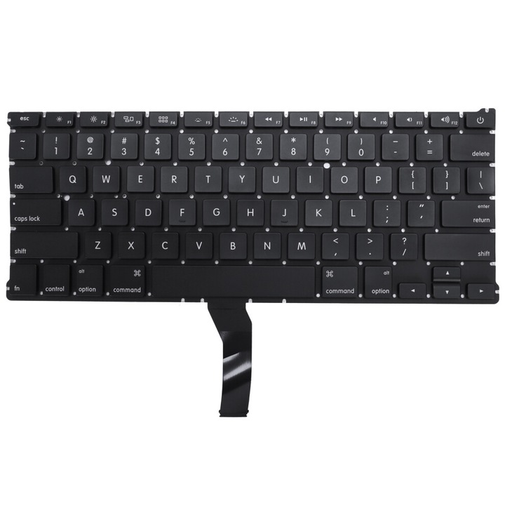 Laptop billentyűzet A1466 A1369, fekete, 13 hüvelykes, teljes készlet