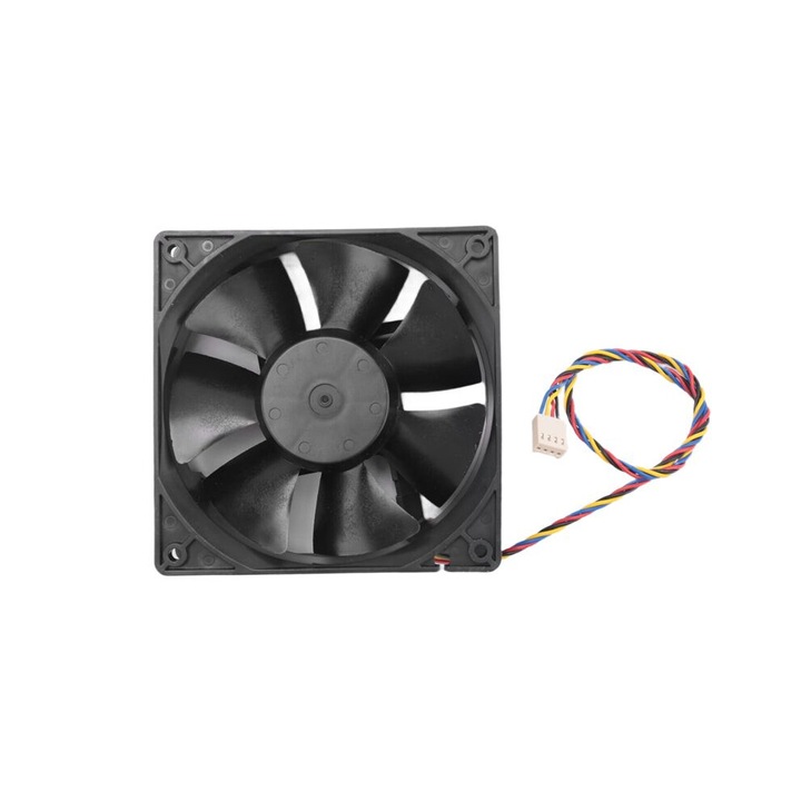 PC ventilátor 4715KL-04W-B56, 120x120x38mm, 12V, 1.30A, 130CFM, fekete