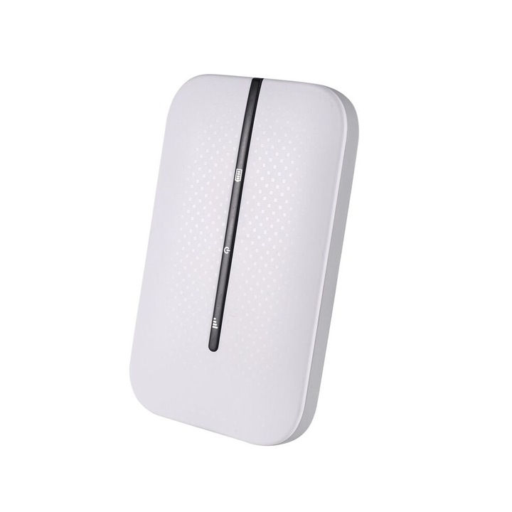 Router WiFi 4G MiFi, 150Mbps, alb, 97x58.3x13.6mm, suporta pana la 8 utilizatori