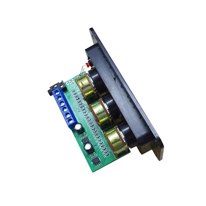 Amplificator digital 5X, 2x20W, Hi-Fi, verde si negru, set de 5 placi