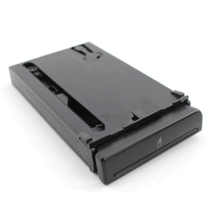 Autós pohártartó, fekete, 17x10x2.1cm, 1 darabos szett