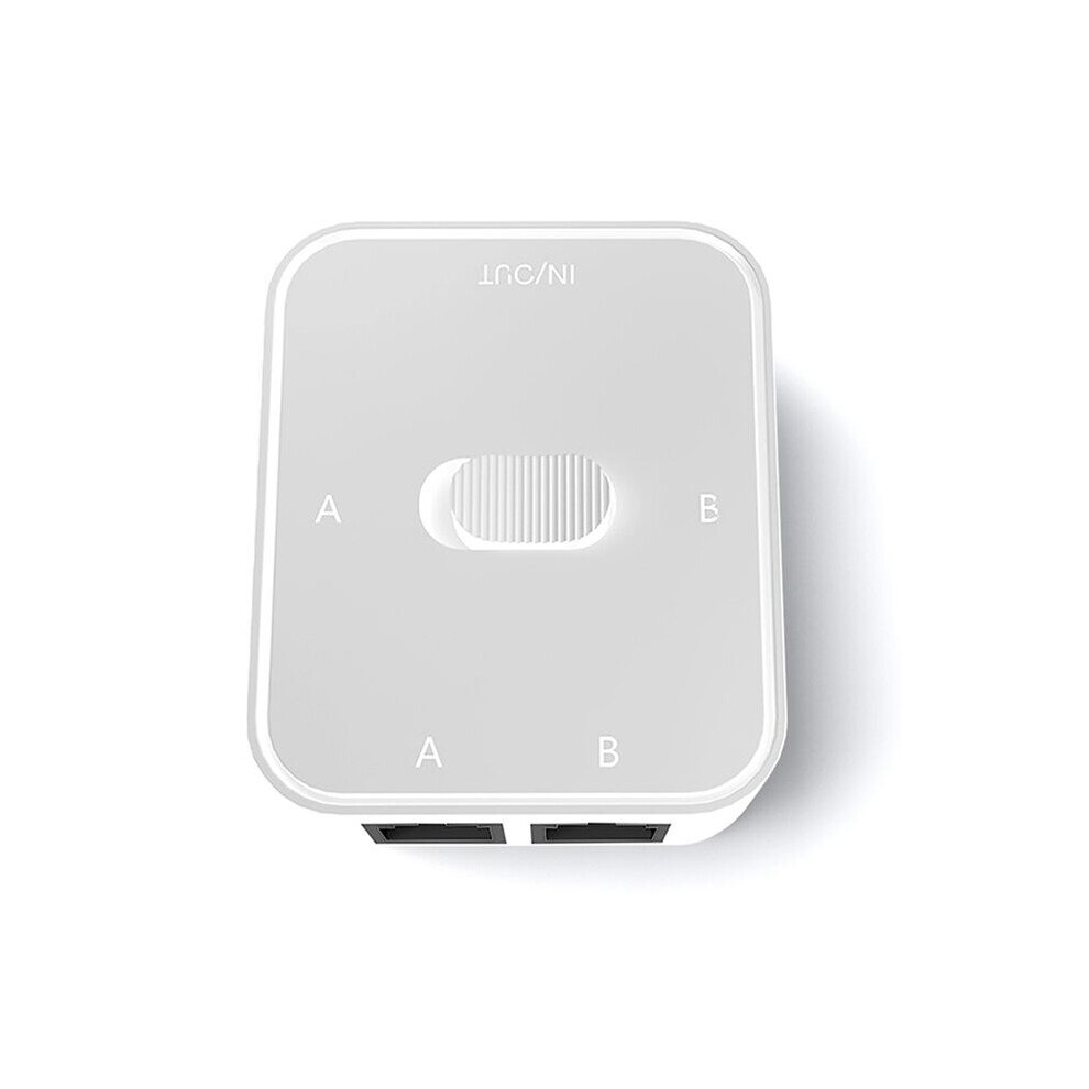 Switch RJ45 2-in-1, 1000 Mbps, alb, set de 3 bucati - eMAG.ro