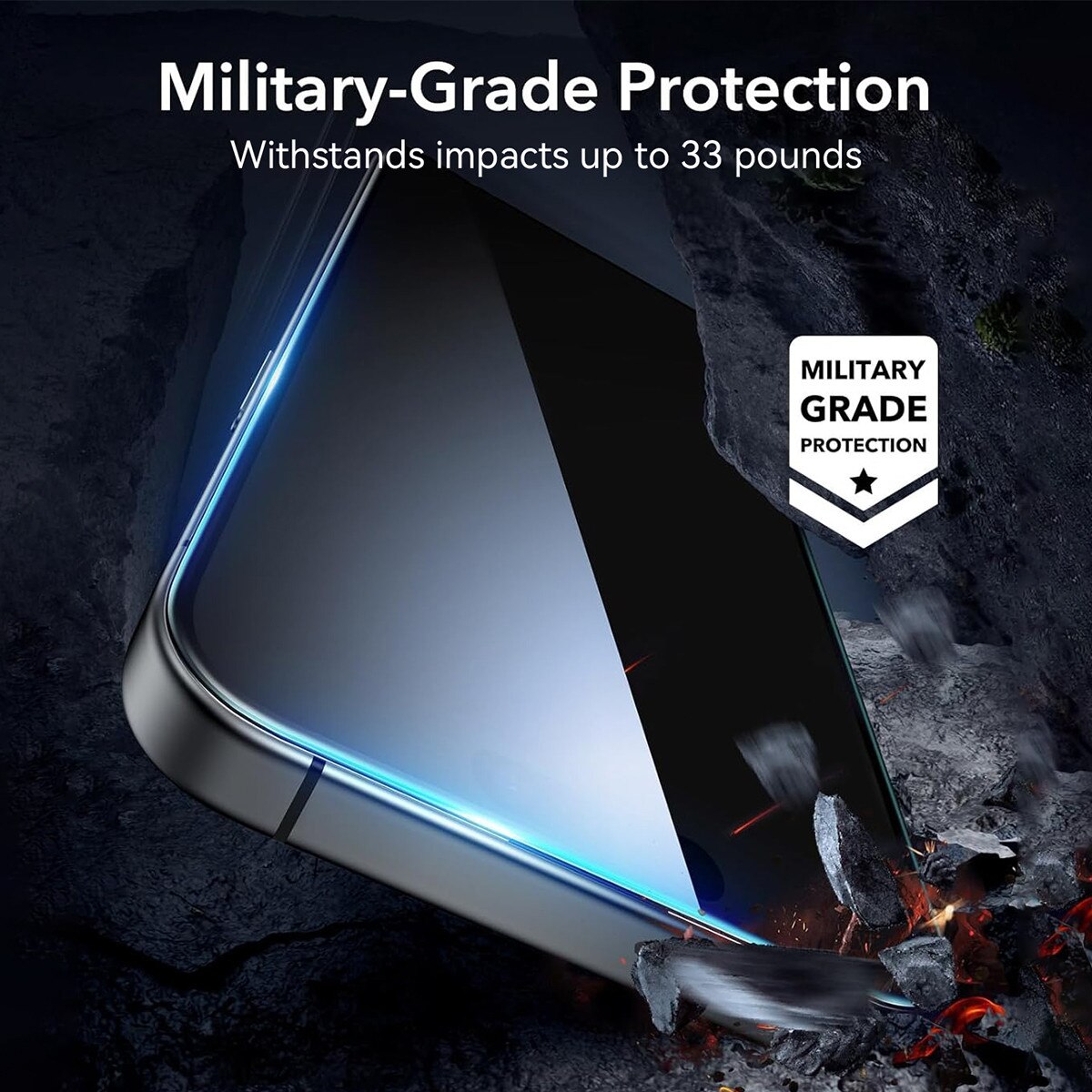 Set 2 Folie Sticla Privacy pentru Honor Magic 8 Pro Oein® – Sticla Securizata 9H+ Anti-Spy 28 Grade, Claritate HD, Tratament Oleofob Electronic, Anti-Amprenta, Sensibilitate Touch Avansata, Acoperire Completa Compatibila cu Husa cu Margini Negre