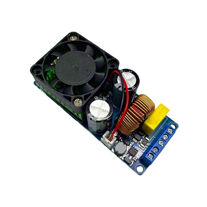 Digitális mono audio erősítő 500W, 20Hz-20KHz, 4-8Ω, ABS