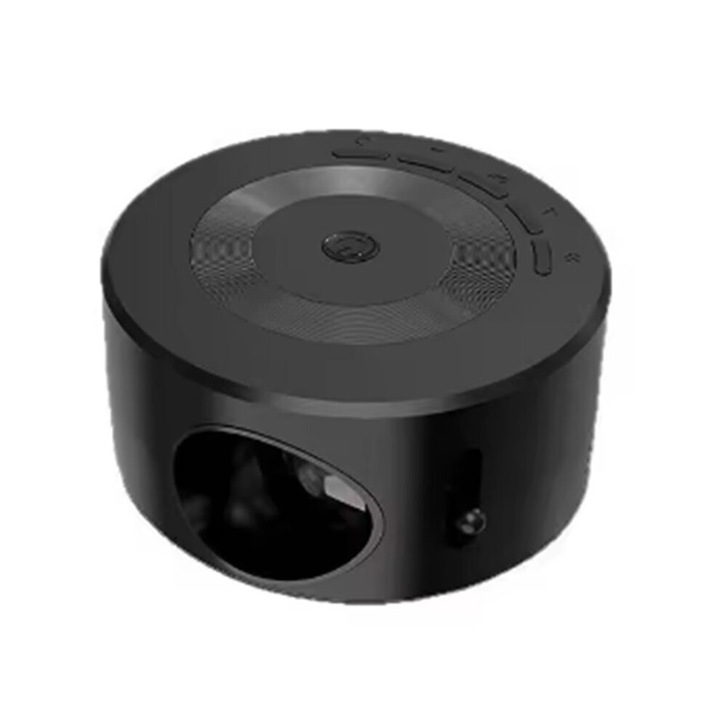 Mini hordozható projektor okostelefonhoz, kompakt képernyőtükrözési funkcióval, Android és iOS kompatibilis, Matt fekete, 1 db