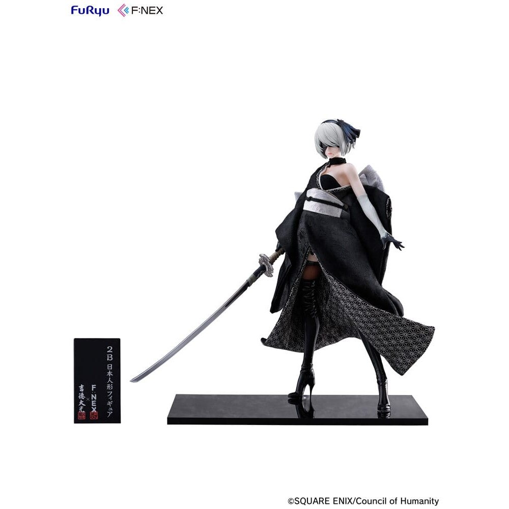 Figurina PVC Nier: Automata Ver1.1a F:NEX 1/4 2B Japanese Doll, 43