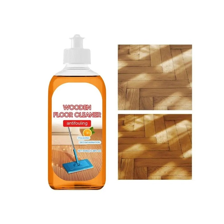Fapadló tisztító oldat, 100ml, mélytisztítás, narancs illat, 4.5x12cm