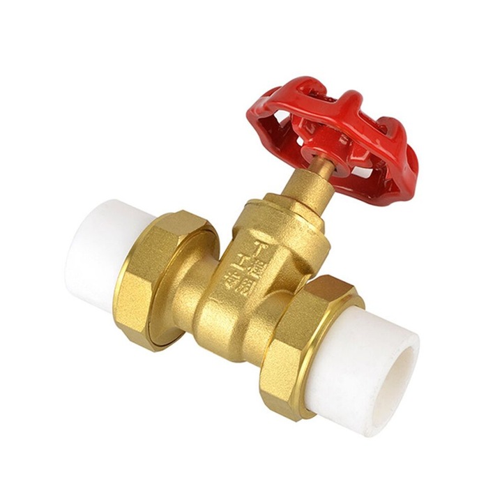 Robinet cu termofuzie PPR20, 20mm, 9.1x8.2x4cm, PPR+copper, set 1 buc