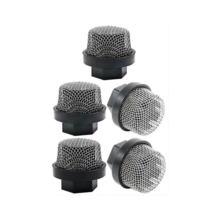 Filtru de intrare pentru pompa de vopsit, 7/8 inch, set de 5 bucati, inox, pentru modele 390, Ultra 395, 495