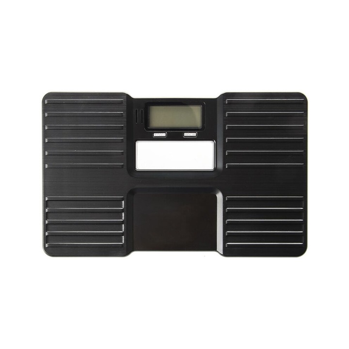 Дигитален кантар за тяло 150кг, черен, размери 24x15x2.7см