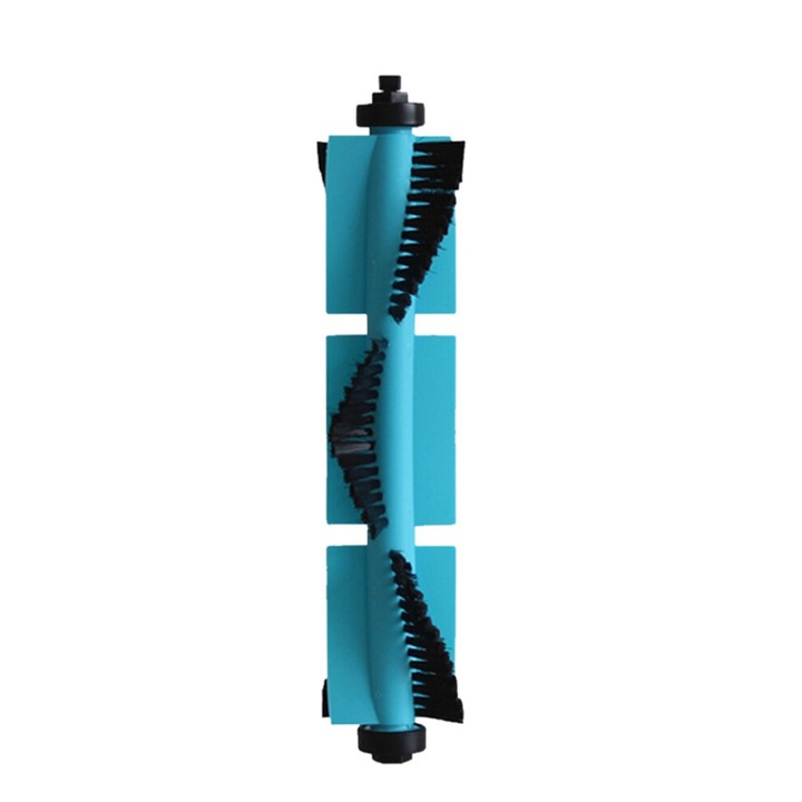 Perie principala de schimb pentru aspirator robot Conga 3090, albastra, 195x40mm, set 1 bucata
