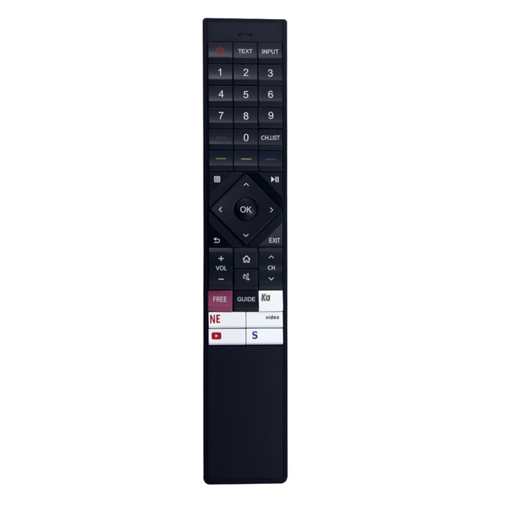 Telecomanda ERF6E64H pentru televizoare U9G, 65U9G, 75U9G, culoare neagra