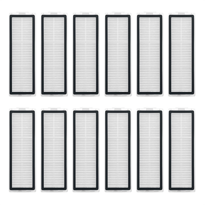 Filtre HEPA de schimb pentru aspiratoare, set de 12, alb, compatibile cu M40S / OV31CN