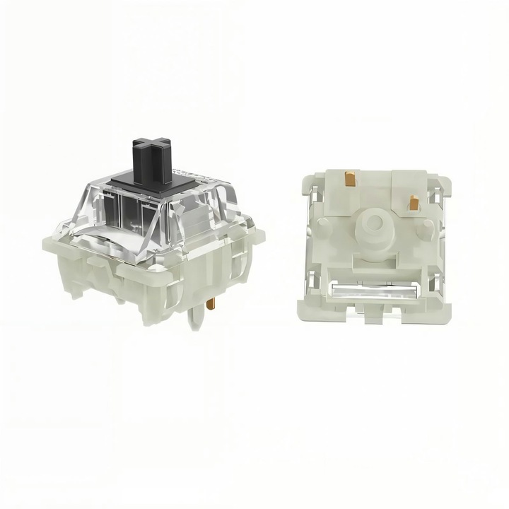 Комплект суичове Gateron KS-9 Silent 2.0, 110 бр., черен, линеен