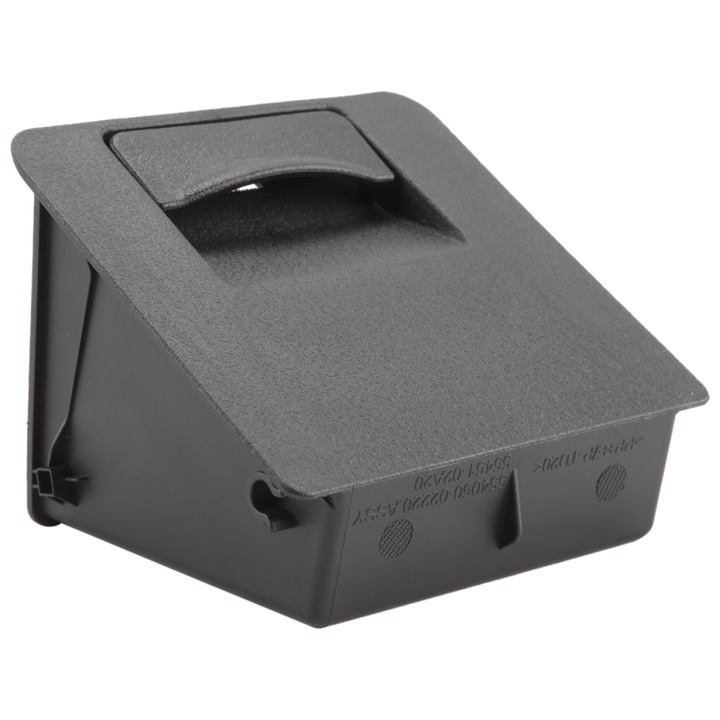 Érmetartó doboz, autós tartó, bal oldali tároló, fekete, 2014-2018