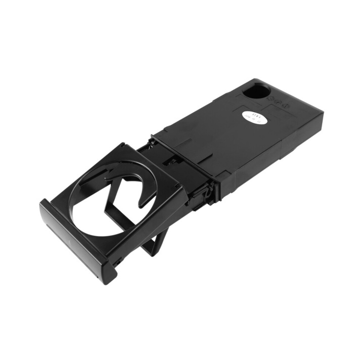 Kihúzható és összecsukható autós pohártartó, fekete, 4B0862534D, Audi A6 C5 (1998-2005) és Audi A4 (1998-2002) modellekhez