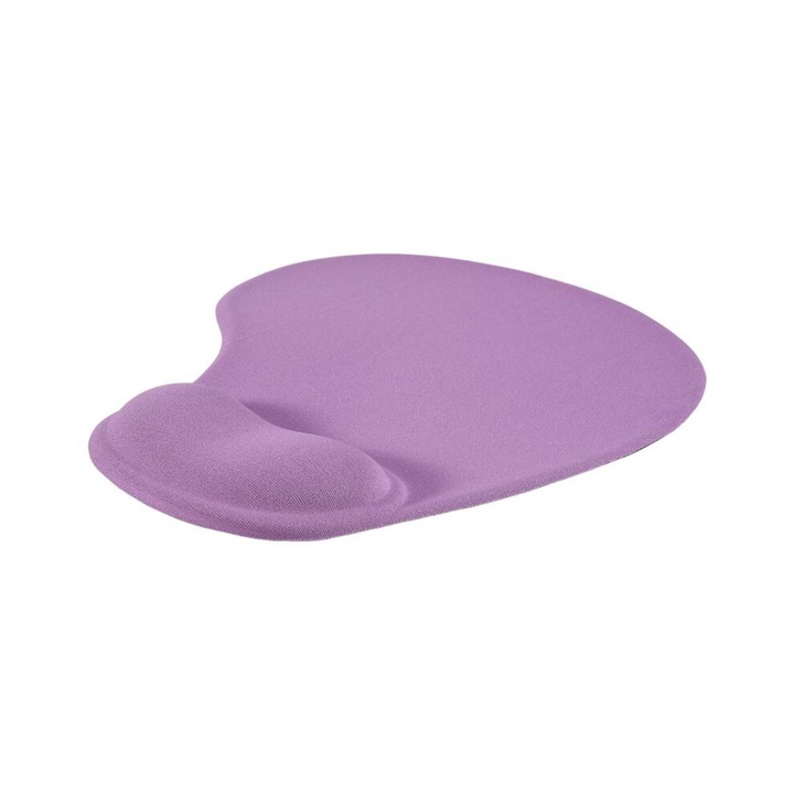 Mouse Pad, Violet, 23x20x2cm, Silicon, Gel