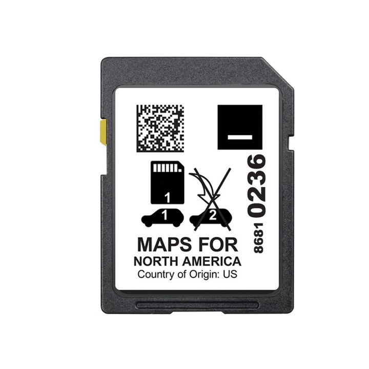 Harta de navigatie 2023 86810236 pentru GPS, Cadillac Chevry, neagra, set 1 card memorie