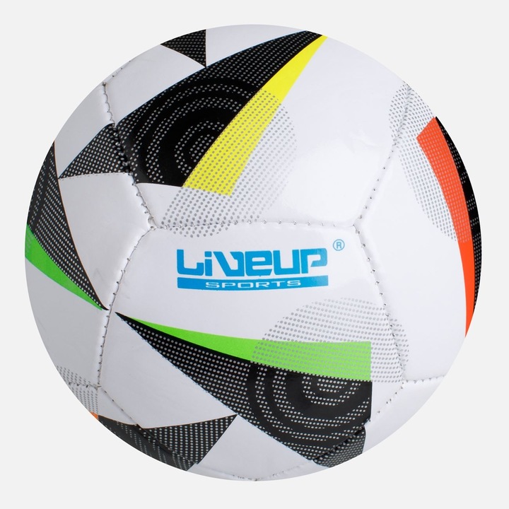 Futball labda, fehér, 2-es modell, 2-es méret