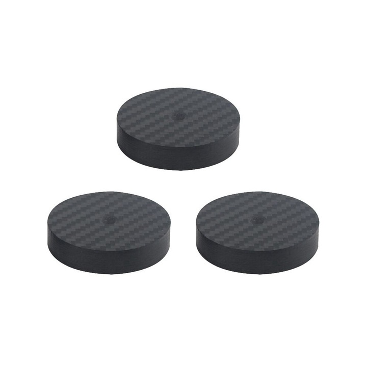 3 db szénszálas szigetelő láb készlet 40x10mm hangszórókhoz
