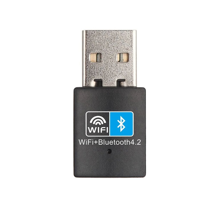 Безжичен USB адаптер V4.2, 150 Mbps, 2.4 GHz, комплект
